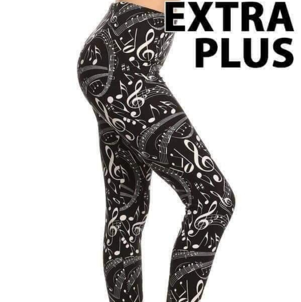 Queen/EP Music Note Leggings